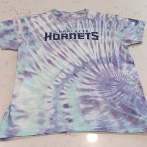 Charlotte Hornets NBA Tie dye T-shirt